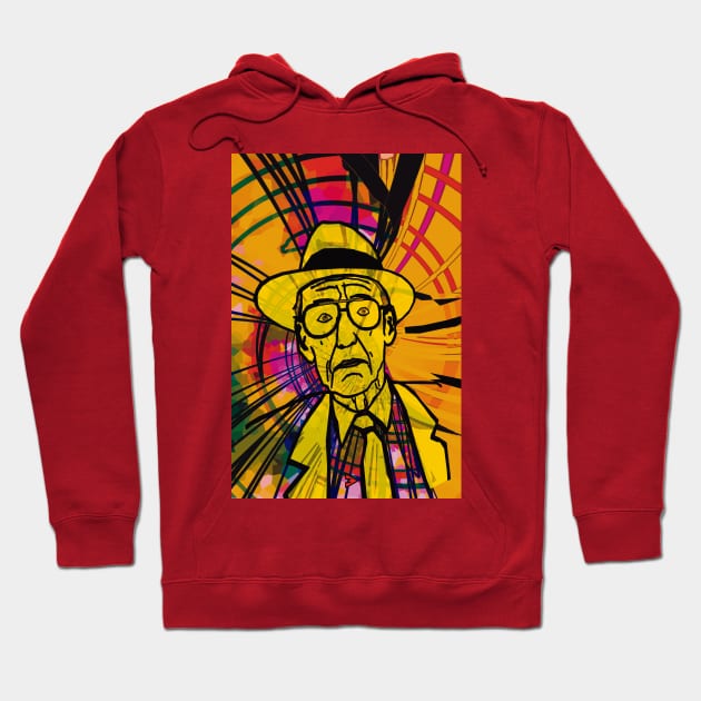 William S. Burroughs - The Vortex Hoodie by Exile Kings 